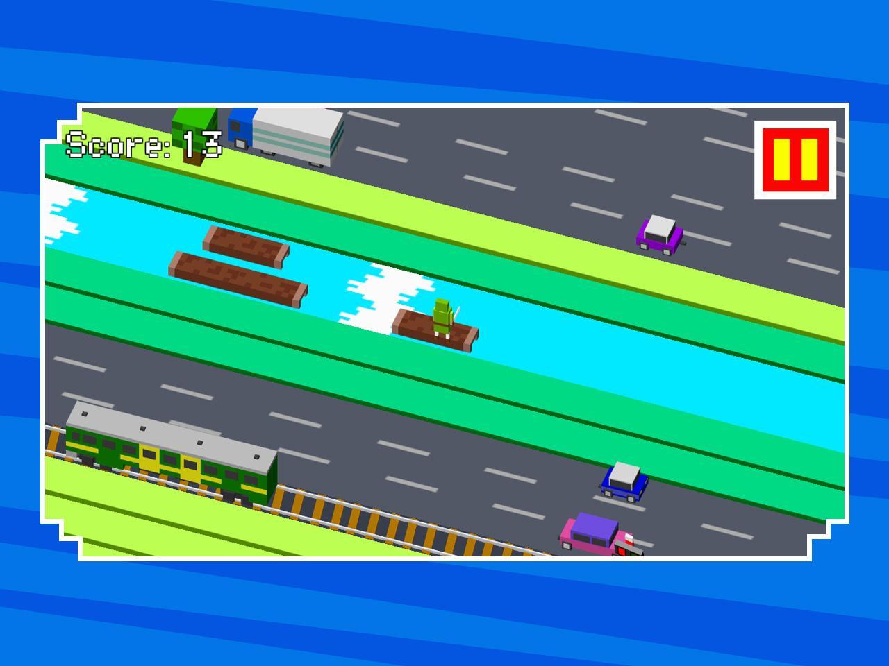 Retro Heroes Crossing Game