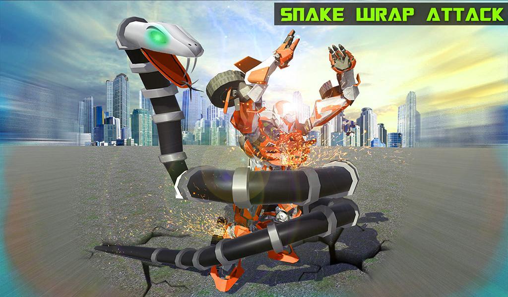 Snake Robot Anaconda Terrorist Shooting