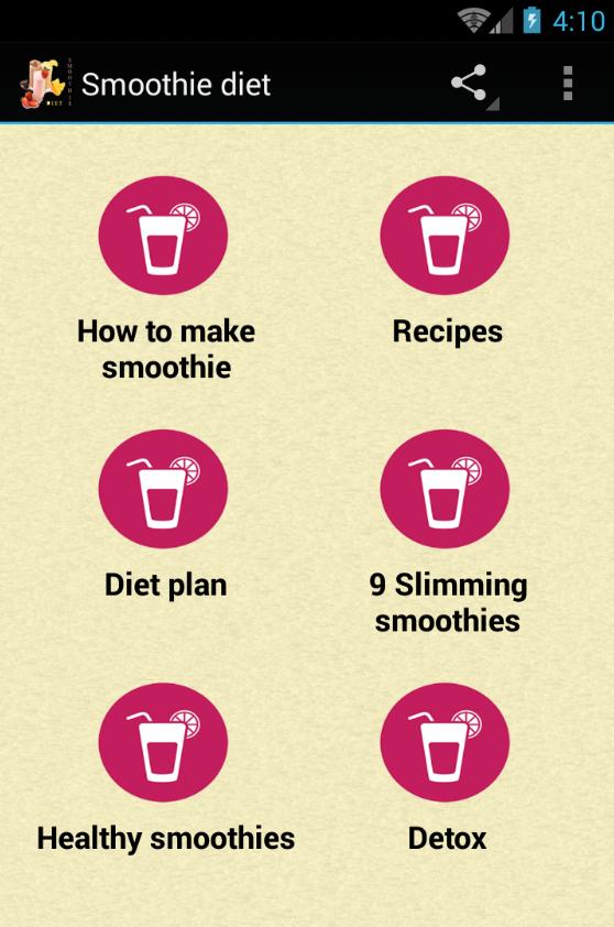 Smoothie diet
