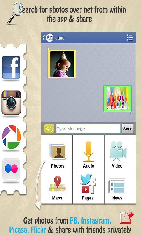 pipeMedia:chat&share messenger