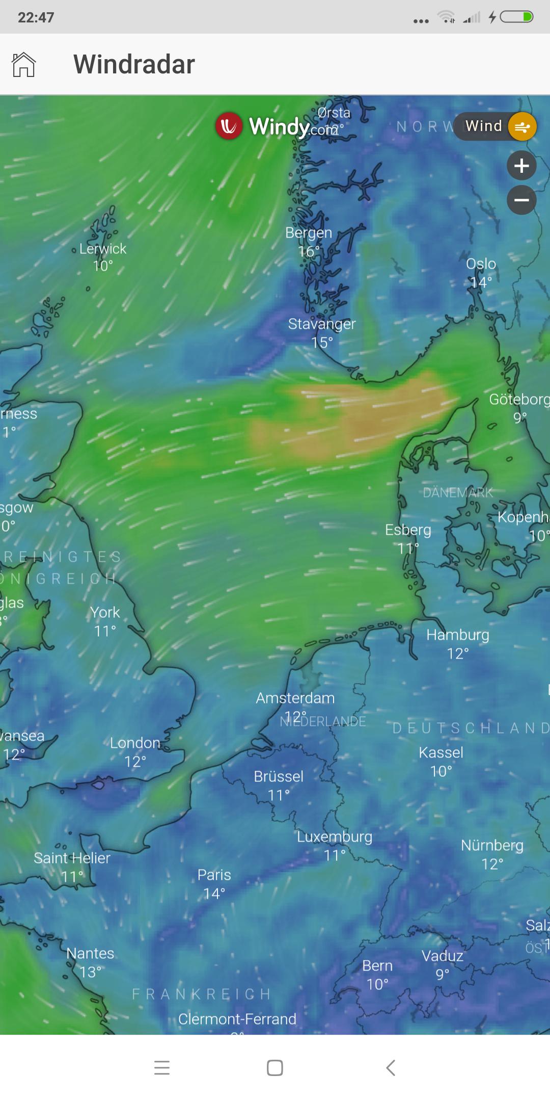 Weather radar - rain radar - precipitation radar