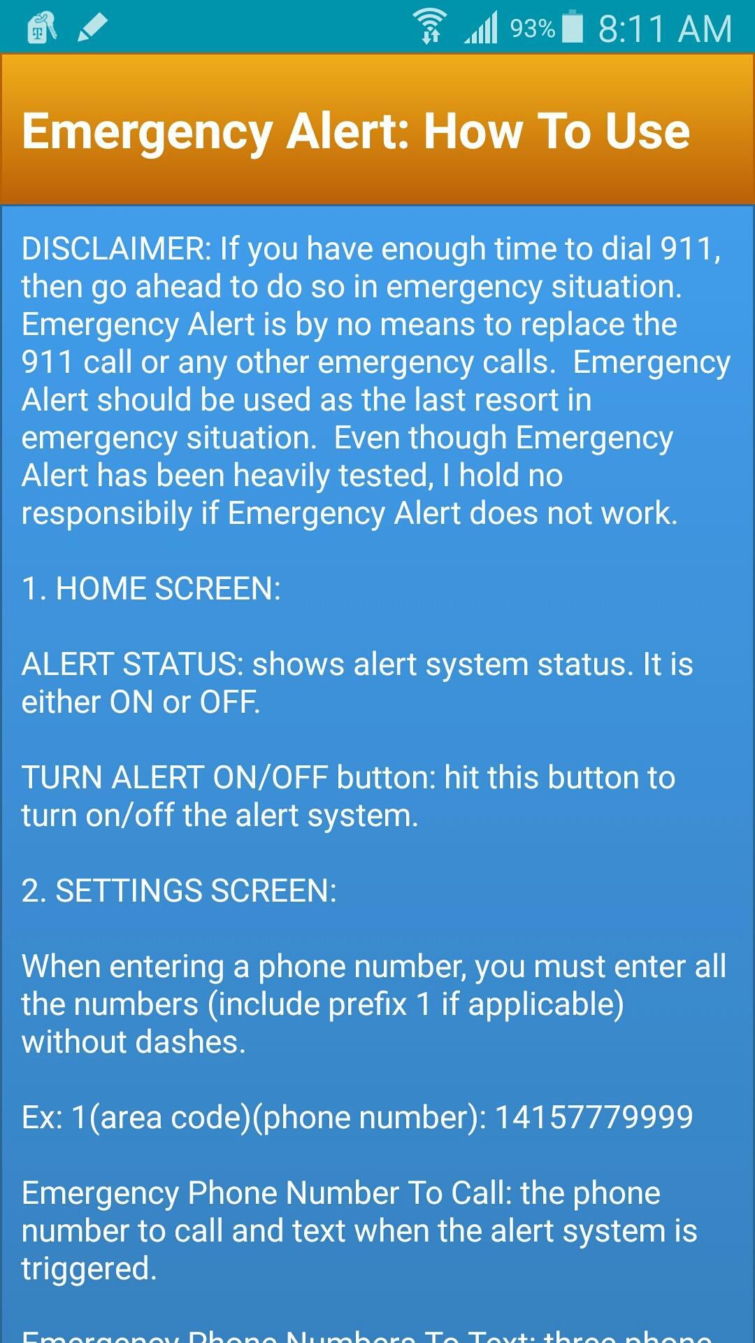 Emergency Alert Light