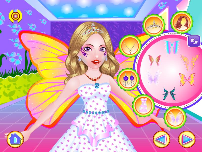 Beautiful fairy wedding games