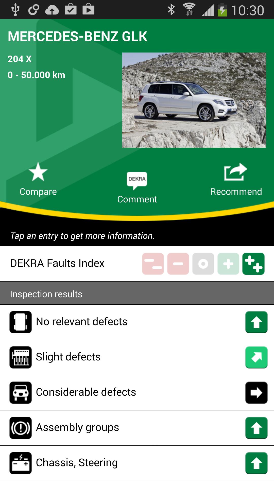 DEKRA Used Car Report