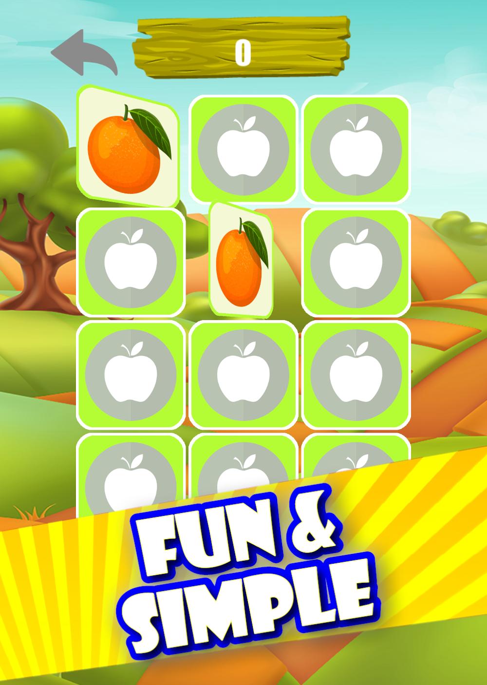 Fruits Cards Match