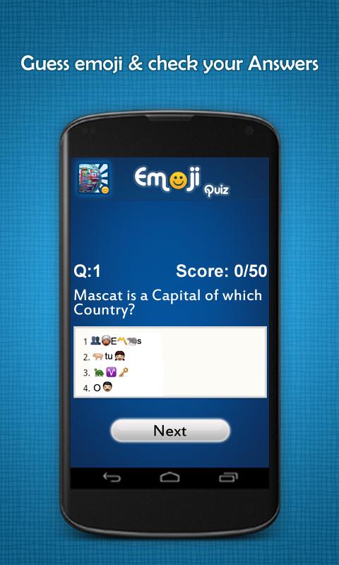 Country Emoji Quiz