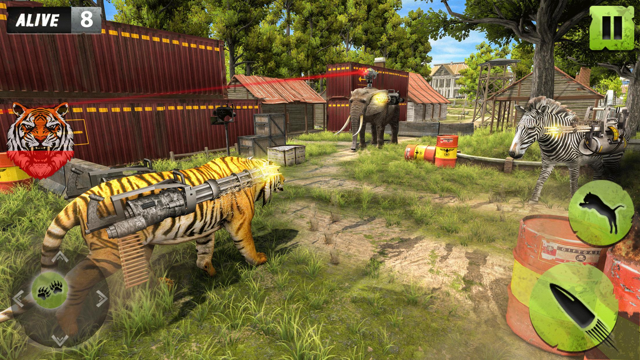 Tiger City Battleground Shooting Game