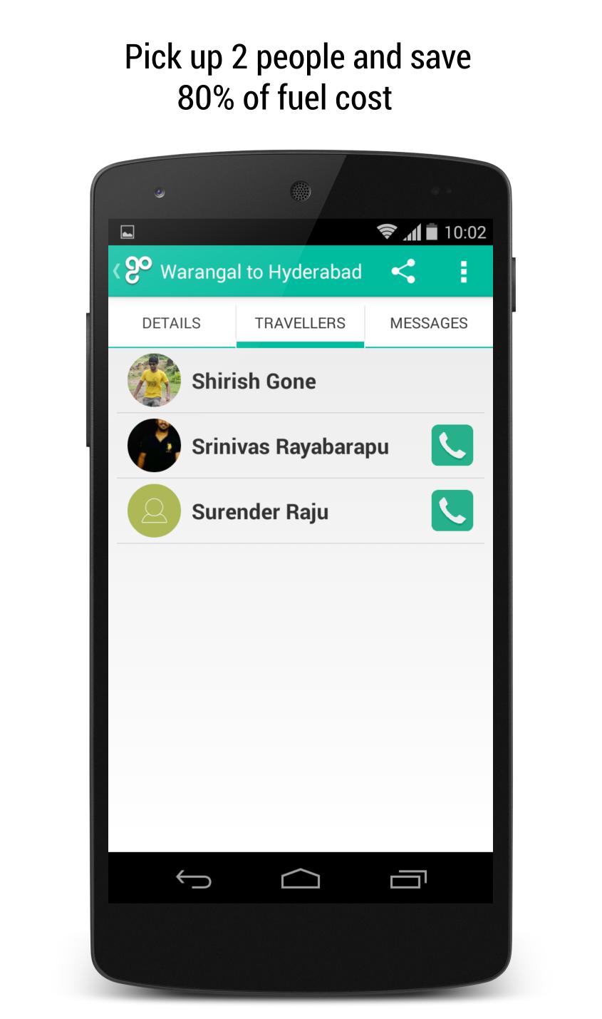 gotogether - ride sharing