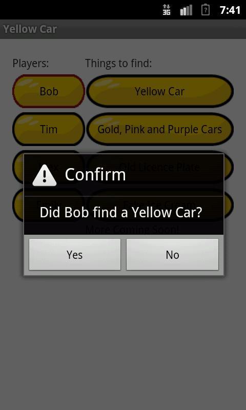 Yellow Car