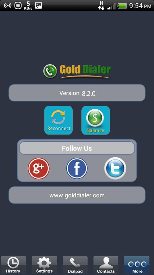 Gold Dialer Social