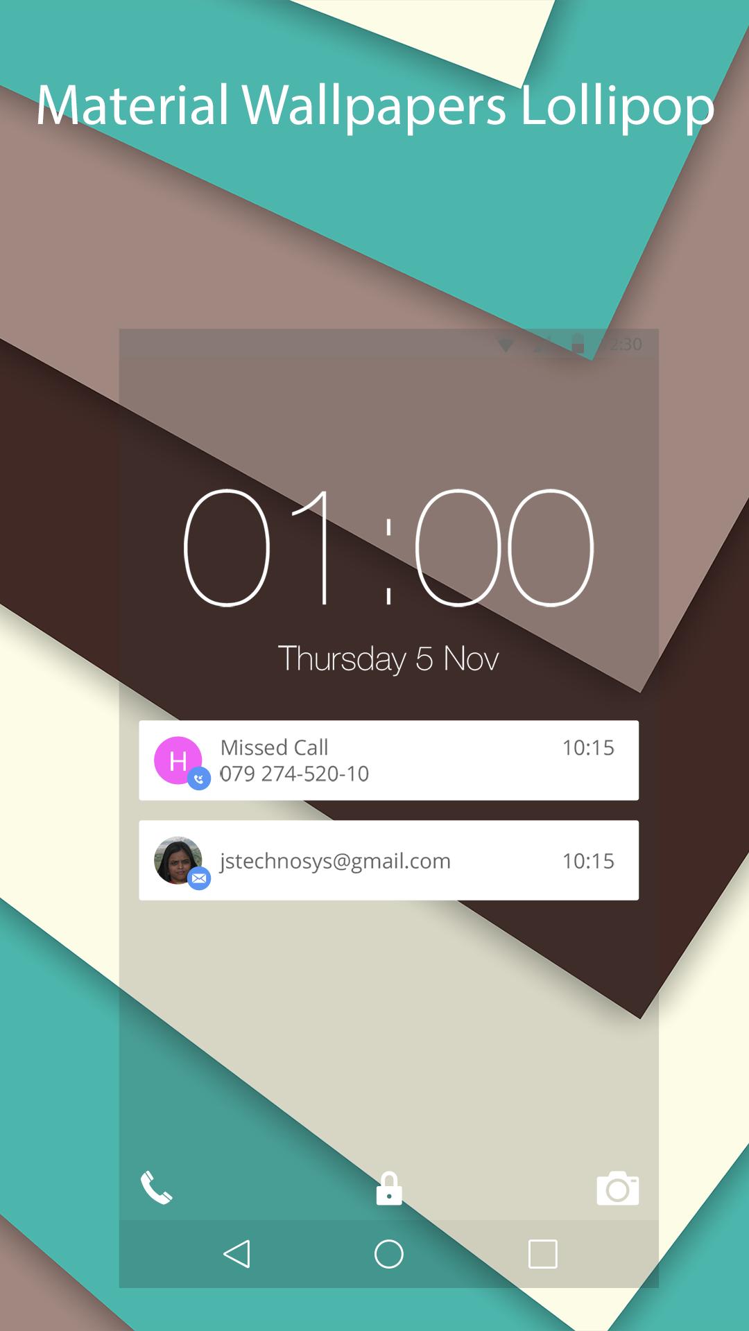 Material Wallpapers (lollipop)