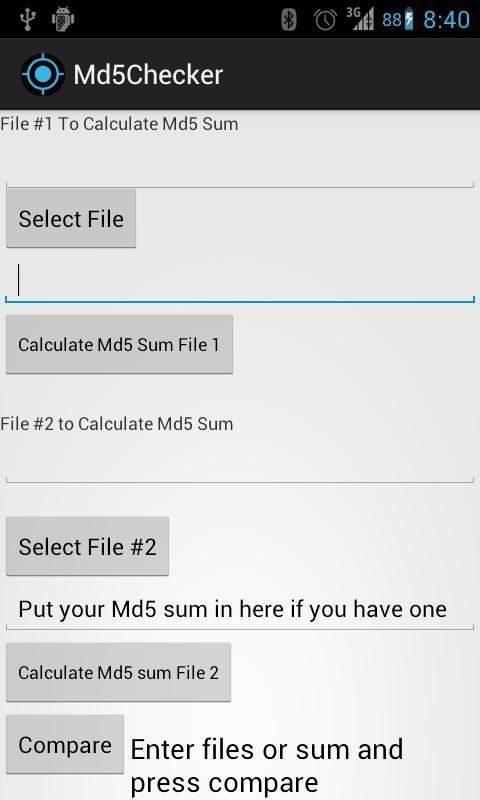 Md5 File Sum Checker - FREE