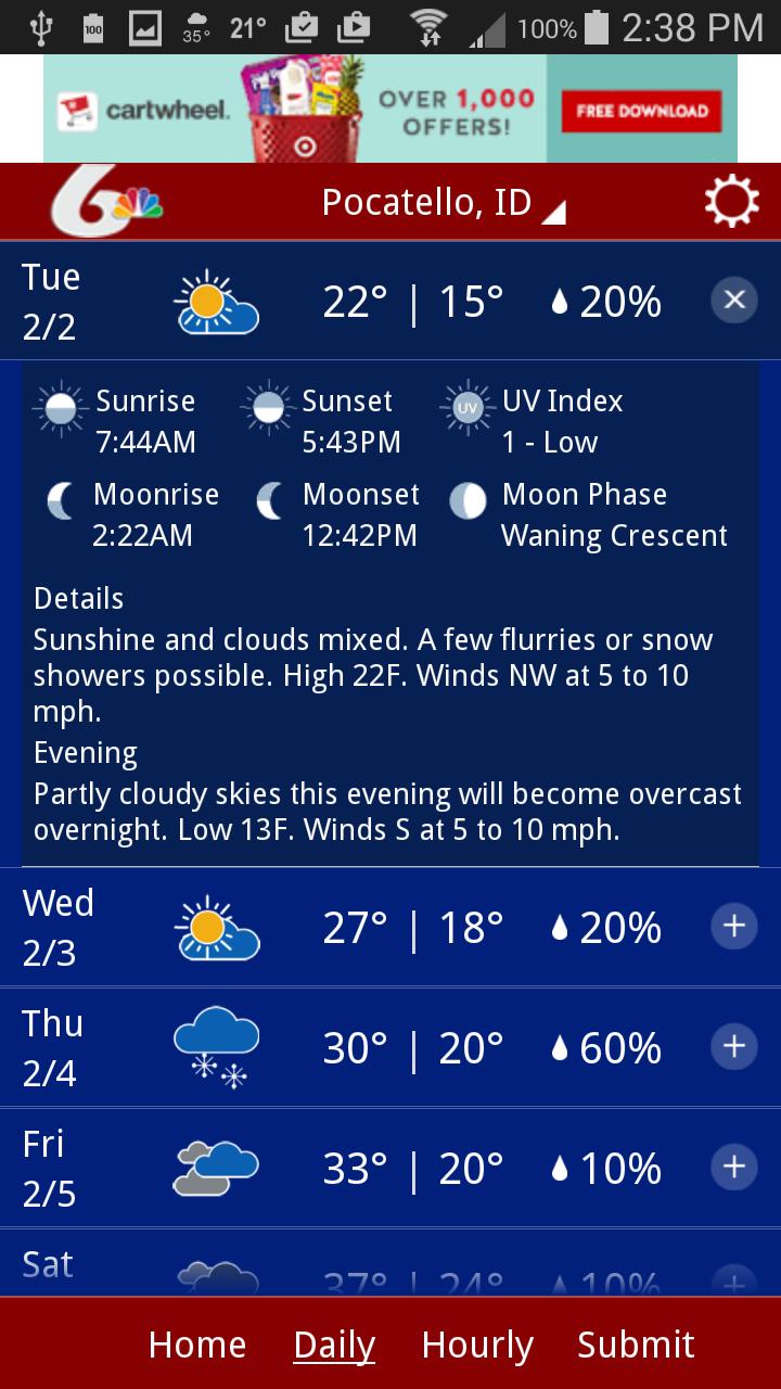 KPVI Storm Tracker Weather