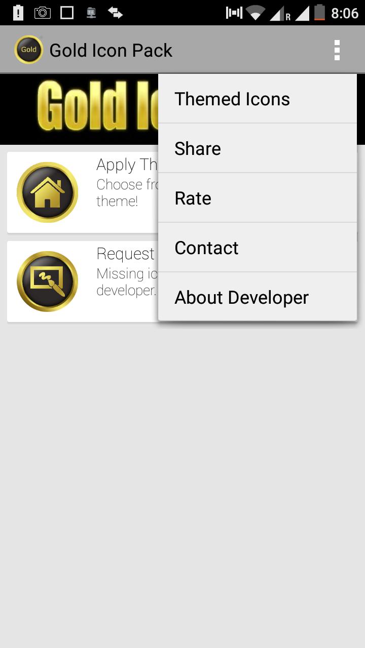 New Gold Icon Pack Free