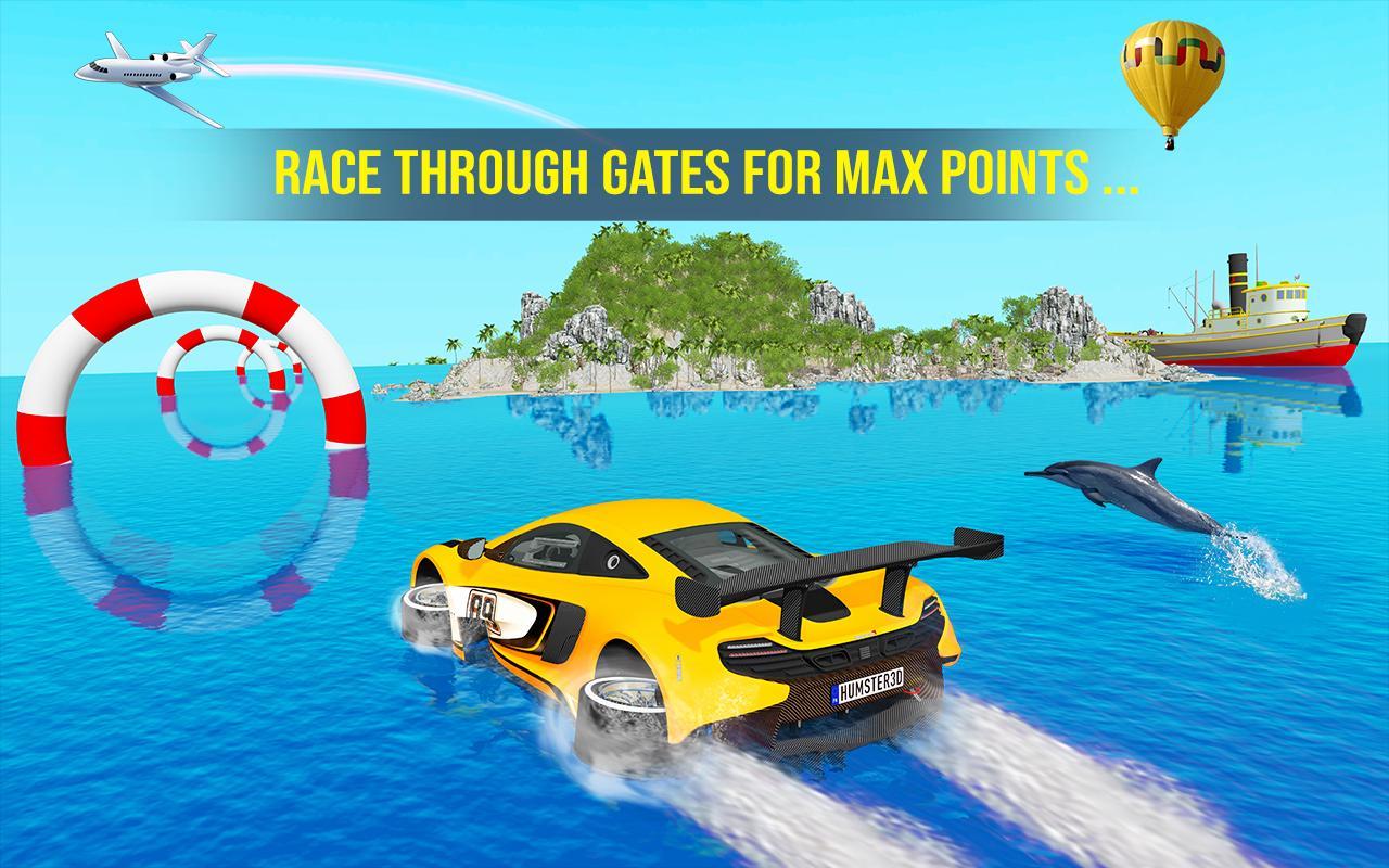 Water Surfing Stunts Game