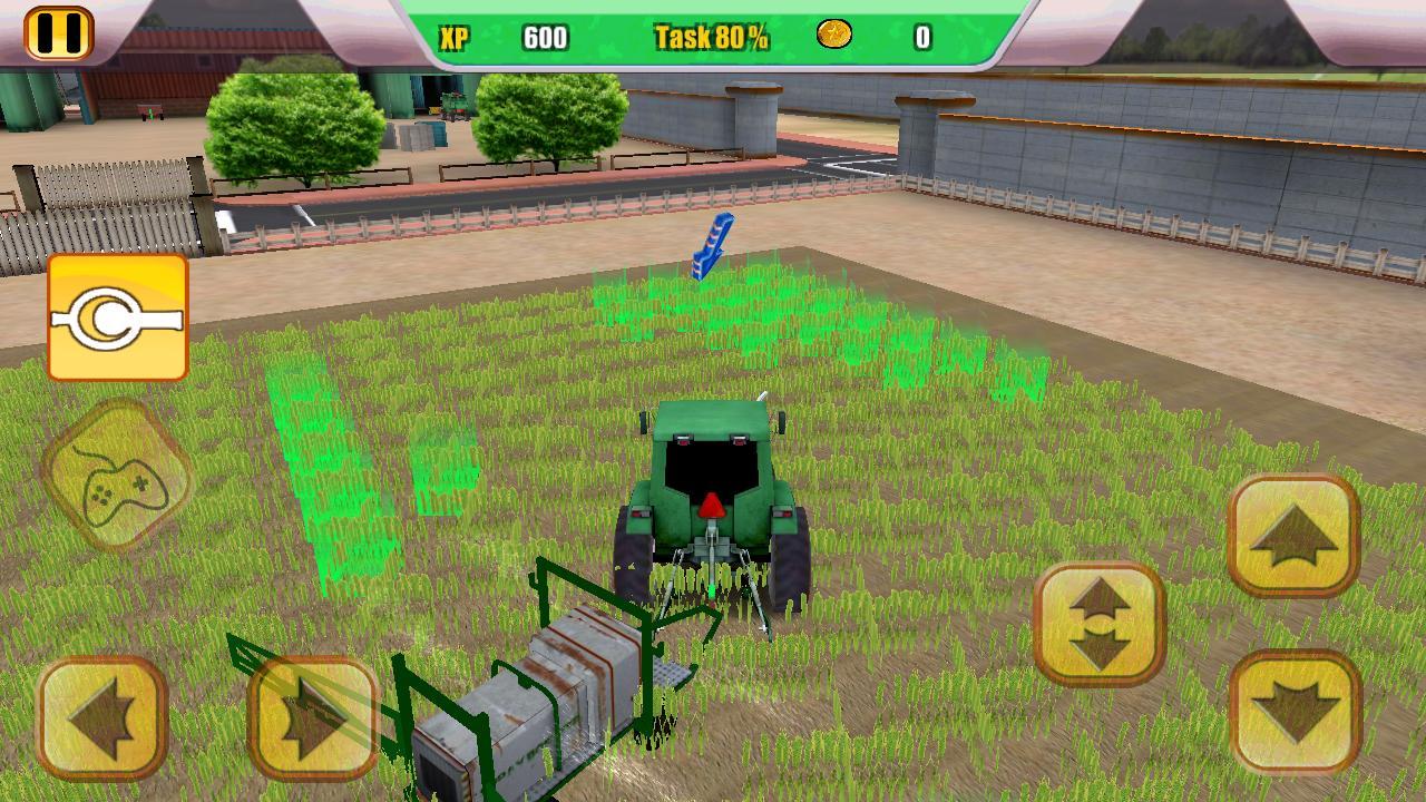 Combine Harvester Tractor Sim