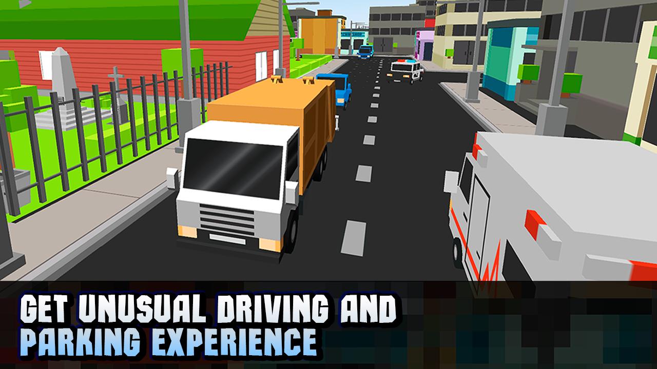 Cube Garbage Truck Simulator