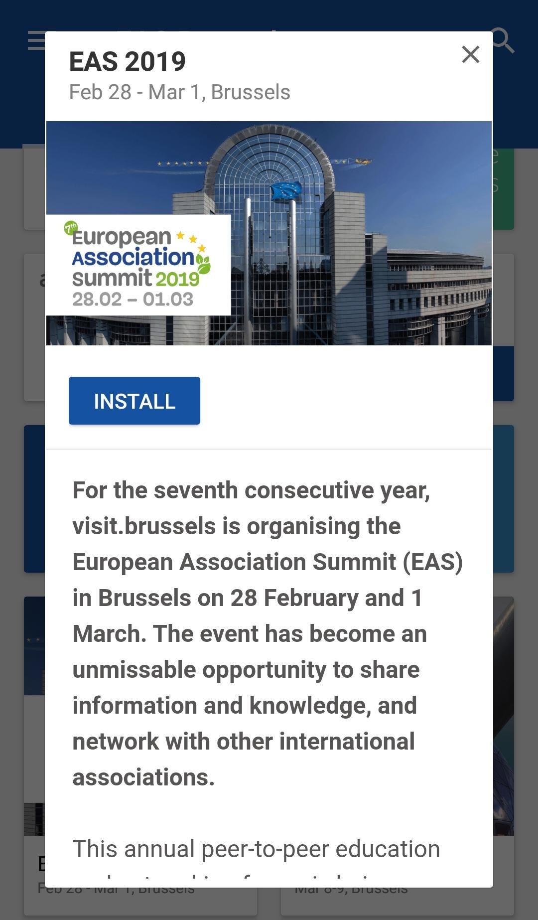 EAS Brussels