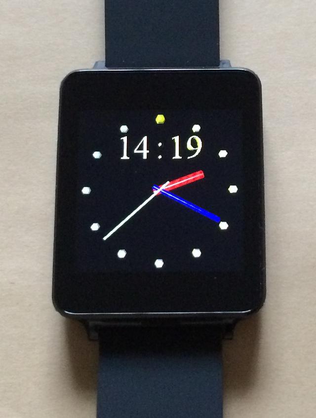 3D imclock for Android Wear