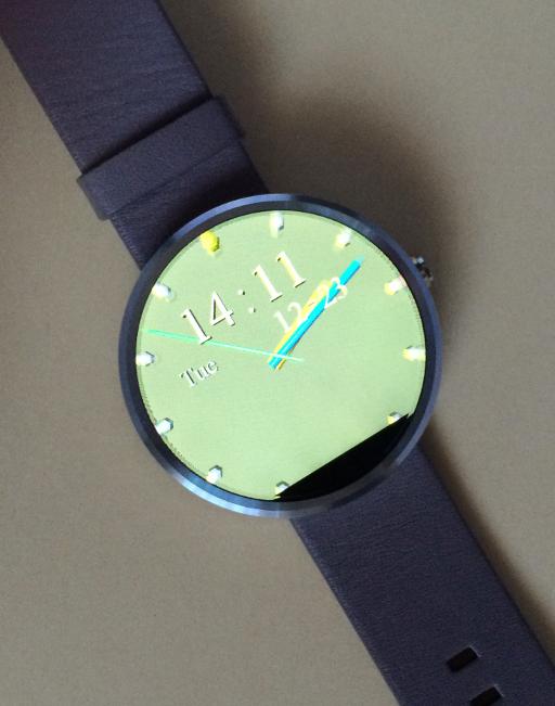 3D imclock for Android Wear