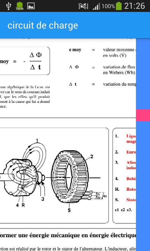 circuit de charge mecanique
