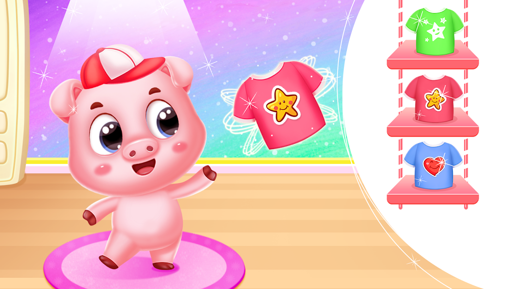 Pet animal care game