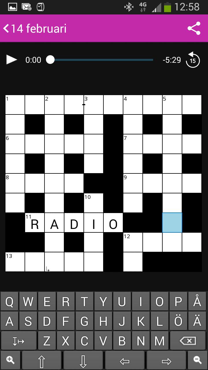 Gamla Melodikrysset i P4