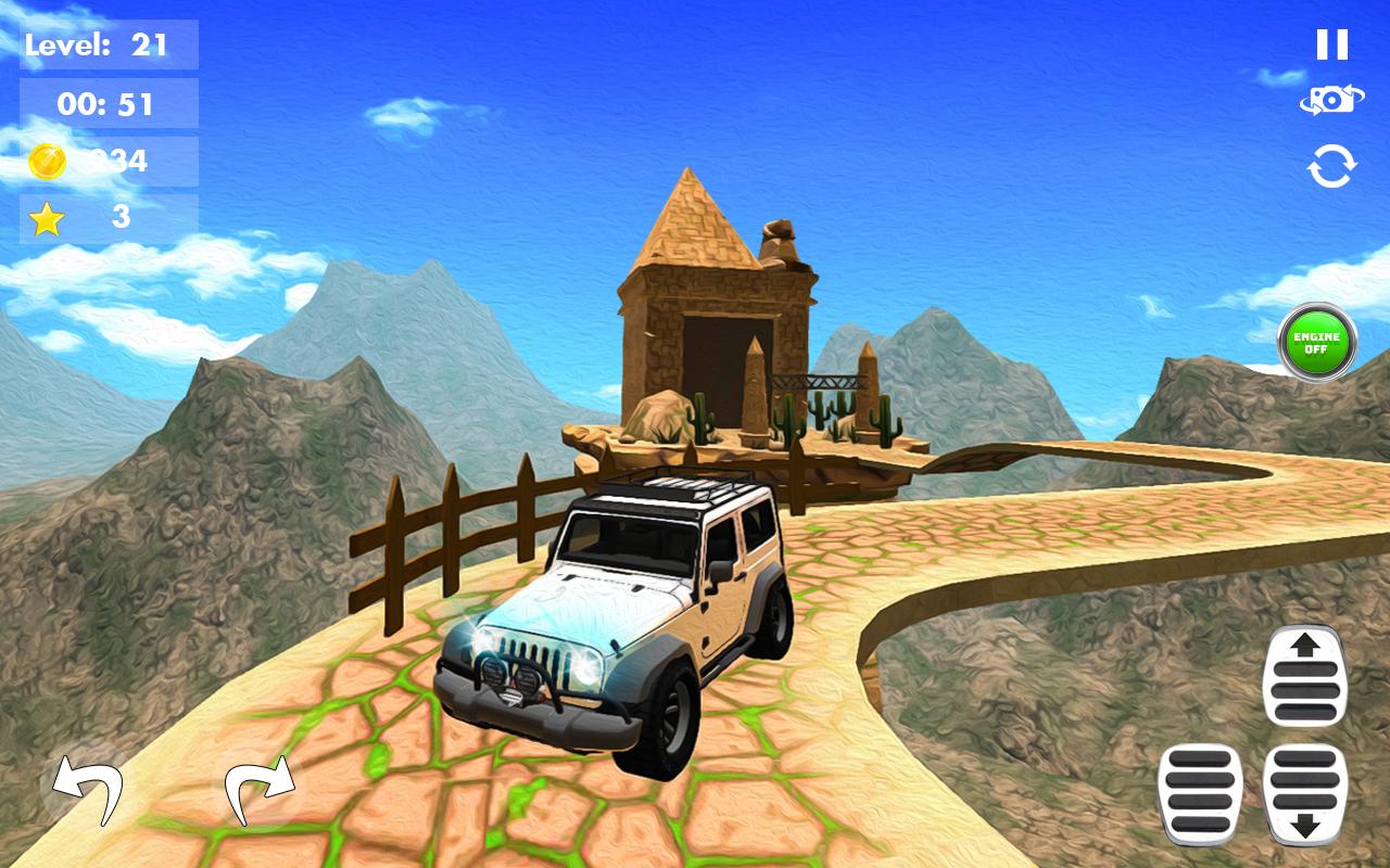 4x4 SUV Jeep Driving Simulator