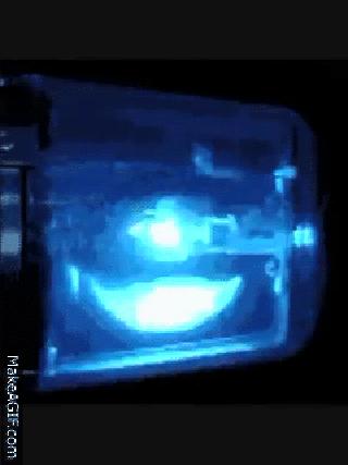 Police siren flashing lights