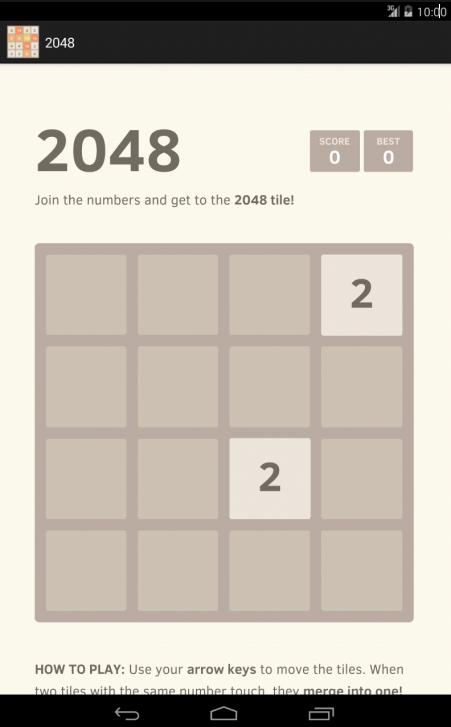 Twenty Fourty Eight 2048 Game