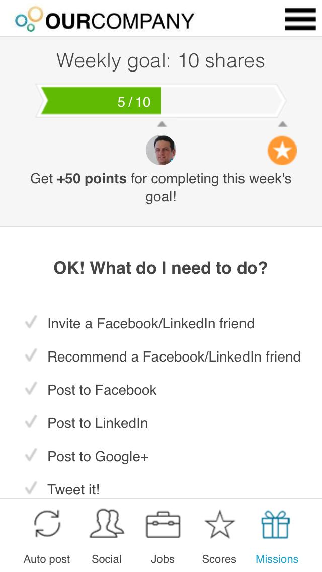 Zao.com Referral Hires App