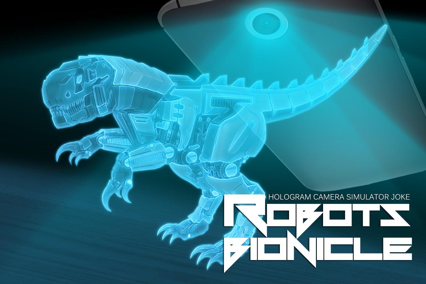 Robots bionicle hologram joke