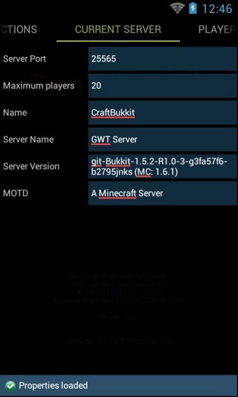 Remote Admin For Minecraft (F)