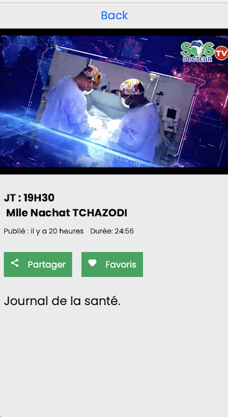 SOS DOCTEUR TV