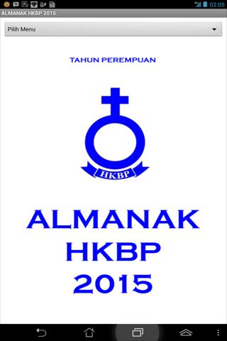 Almanak HKBP 2015