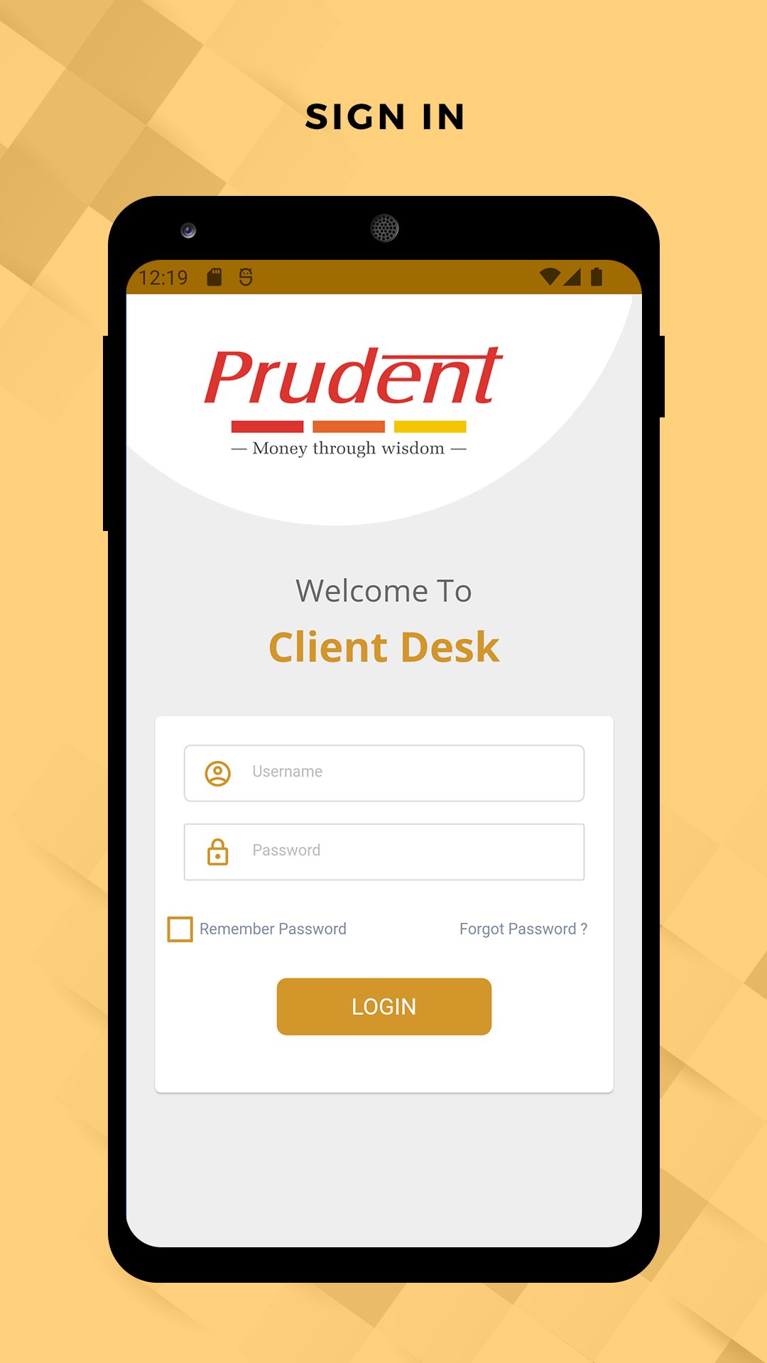 Prudent Client Desk