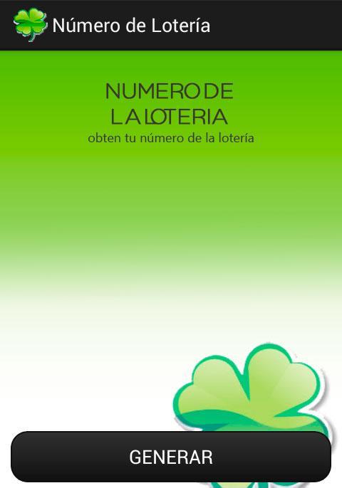 Numero de loteria