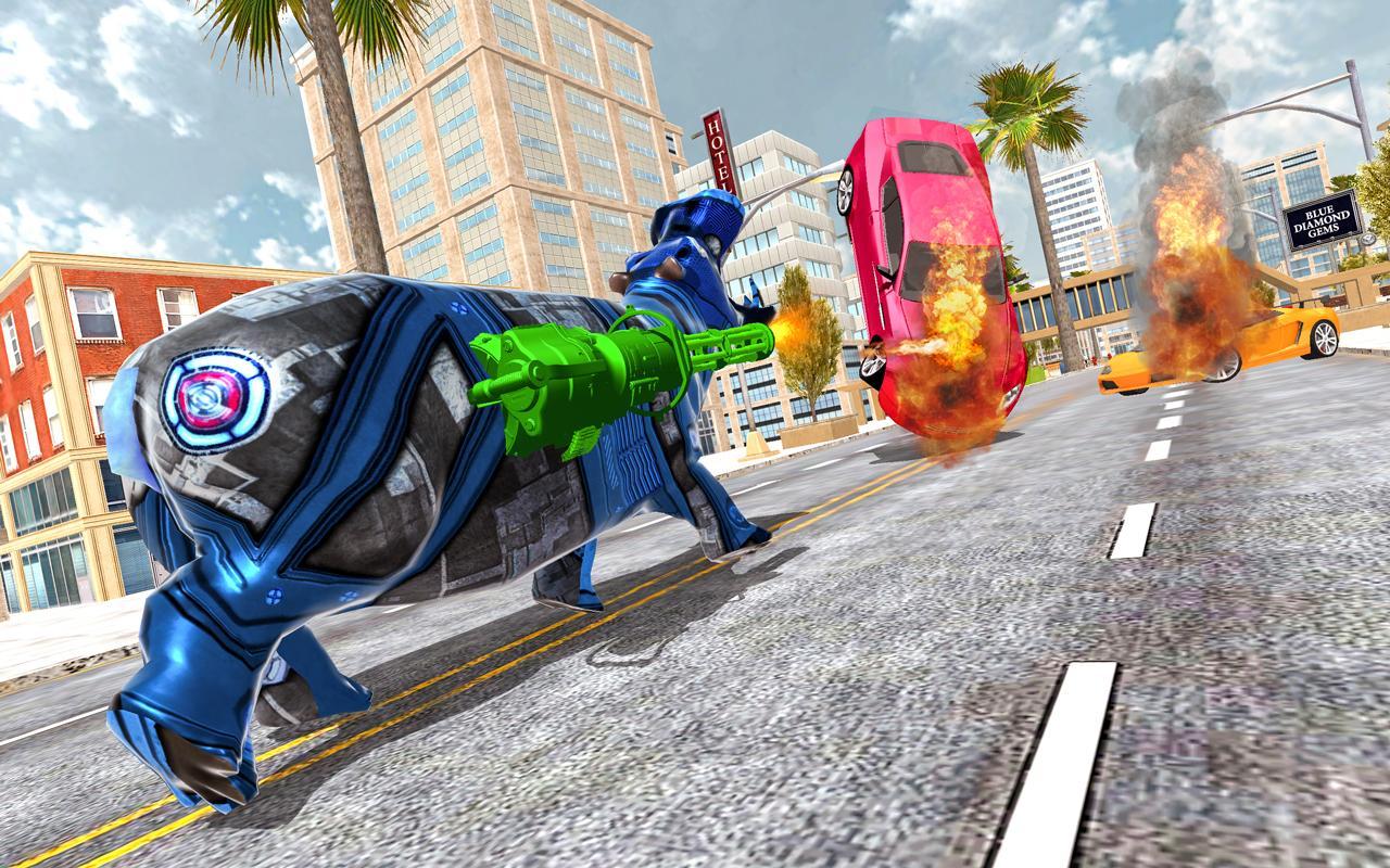 Grand Bull Rampage:City Attack