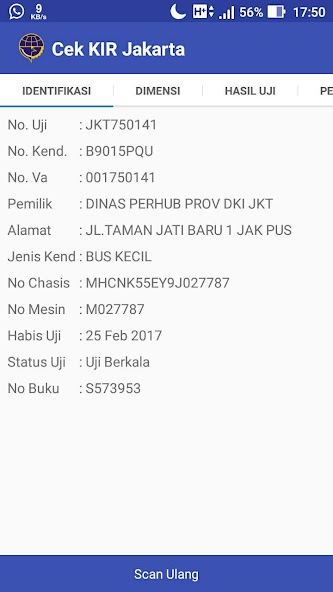 Cek KIR Jakarta