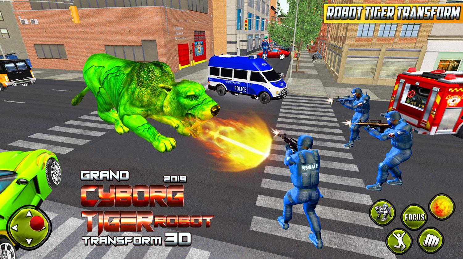 Us Tiger Robot Transform Attack 2019