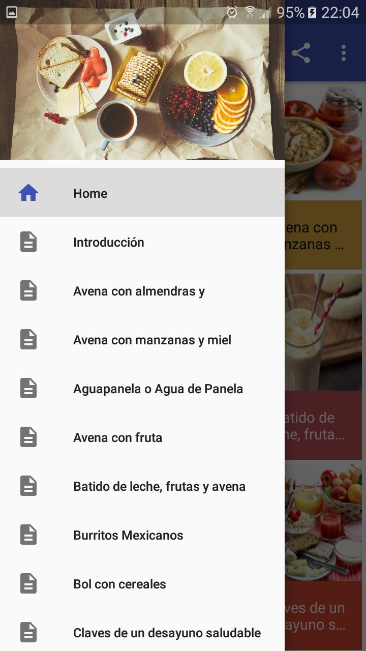 Desayunos saludables