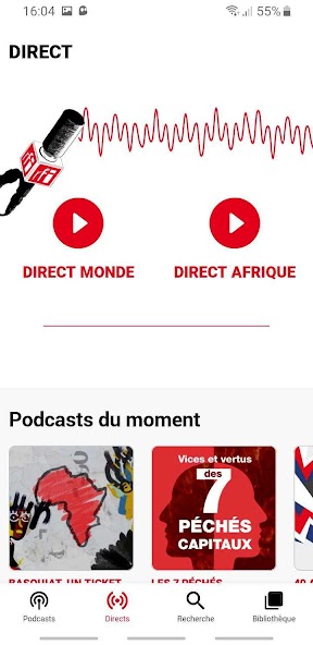 RFI Pure Radio - Podcasts