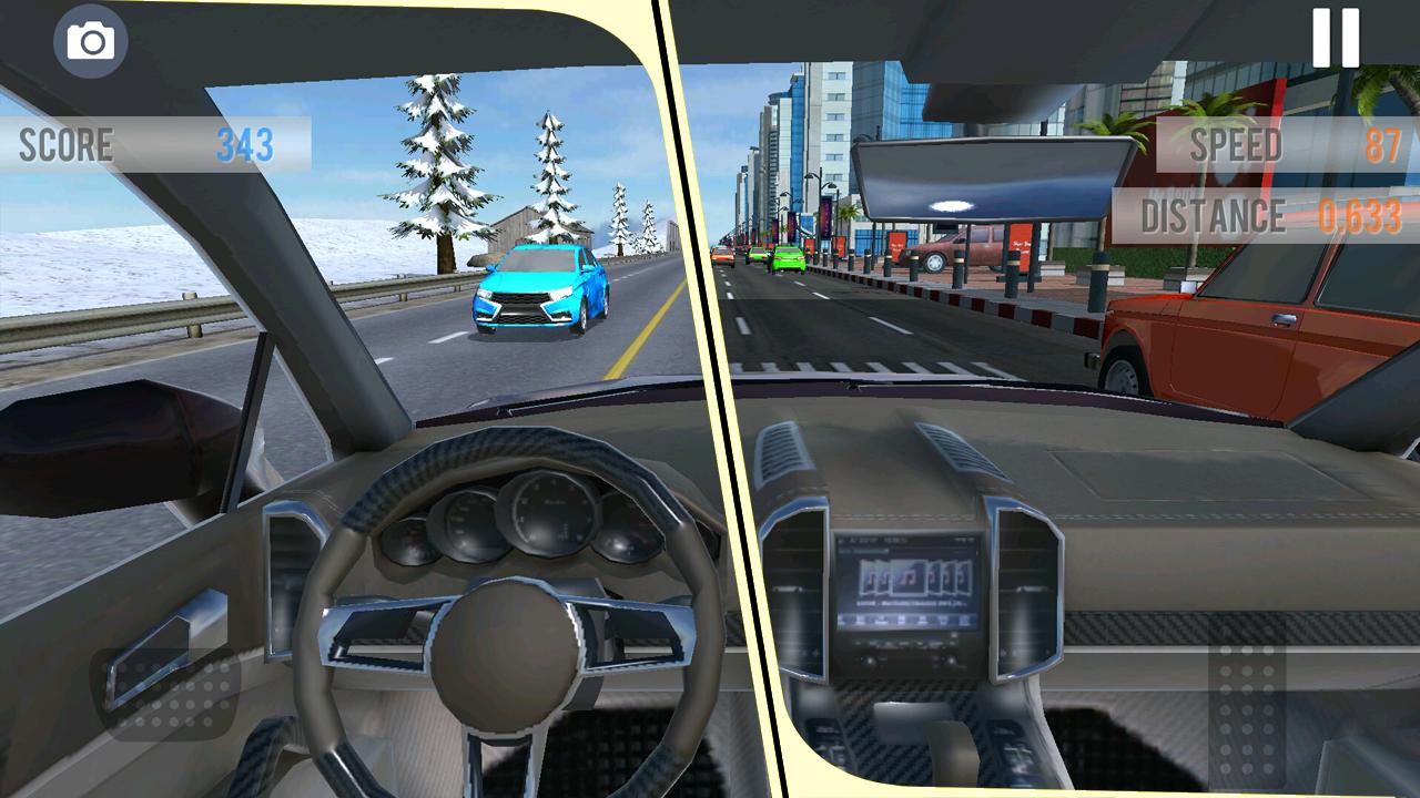 Traffic: Luxury Cars SUV