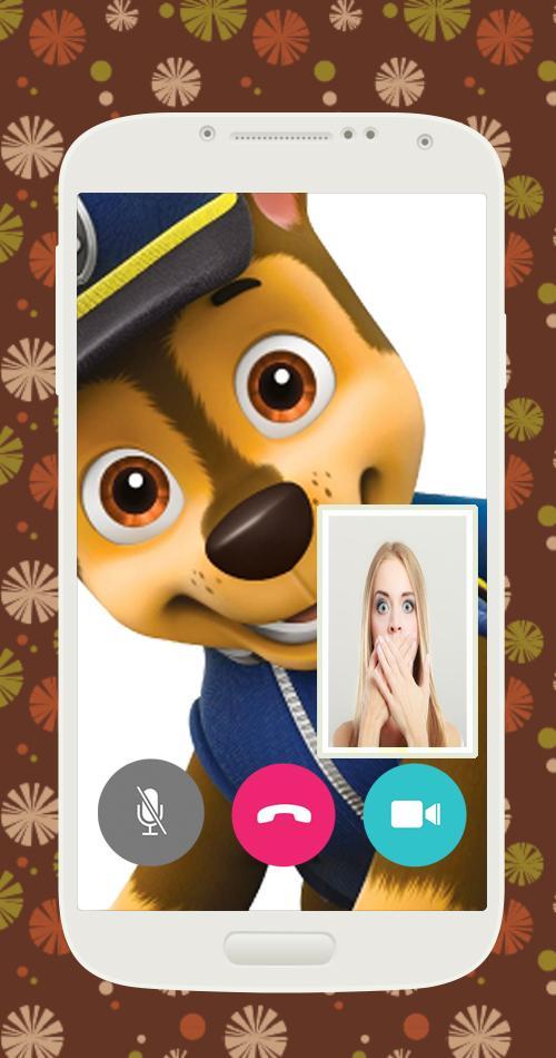 Video call from Paw chase Patrol