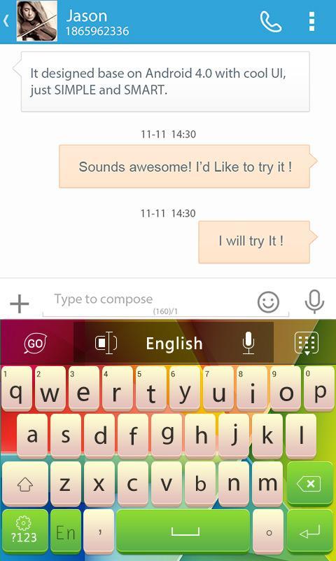 Nexoe Go Keyboard Theme