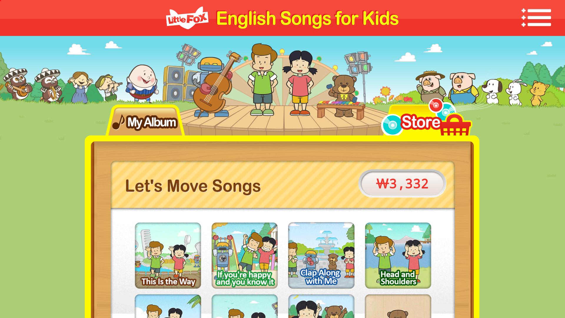 English Songs for Kids