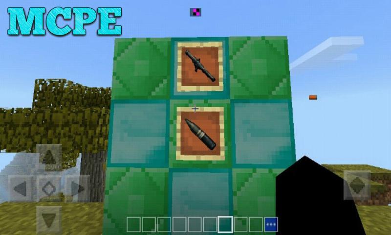 Rocket Launcher Addon for MCPE