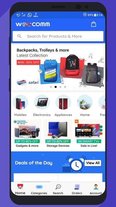 Woo.Comm  App for WooCommerce