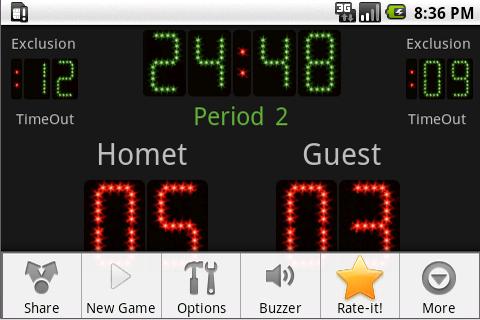 Scoreboard Handball ++