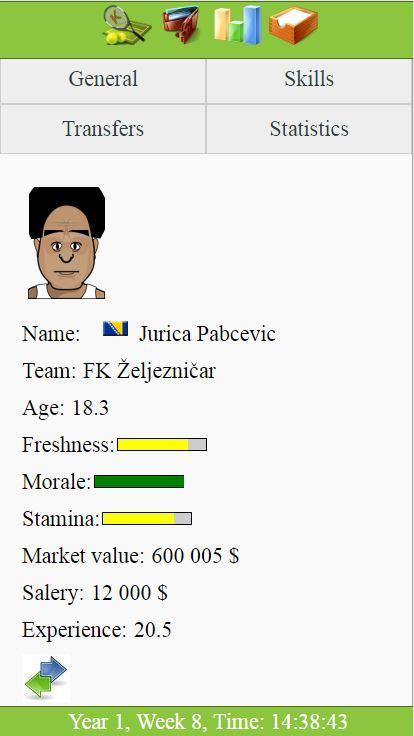 Kickoff Soccer Manager